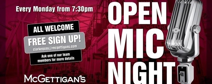 Open Mic Night at McGettigan's